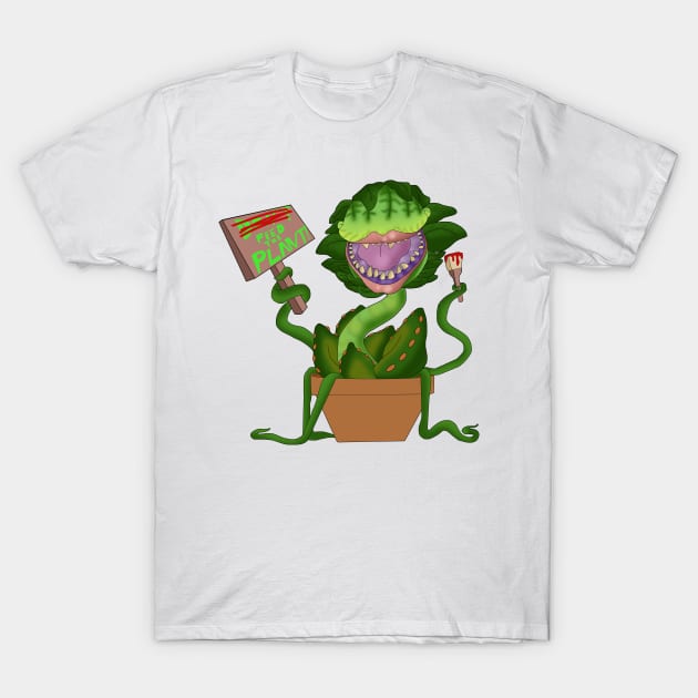 DON'T Feed The Plants! T-Shirt by HyzenthlayRose